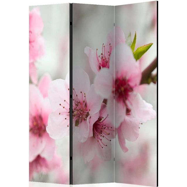 Sermi Artgeist Spring blooming tree - pink flowers 135x172cm