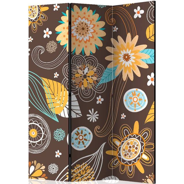 Sermi Artgeist Transparent flowers 135x172cm