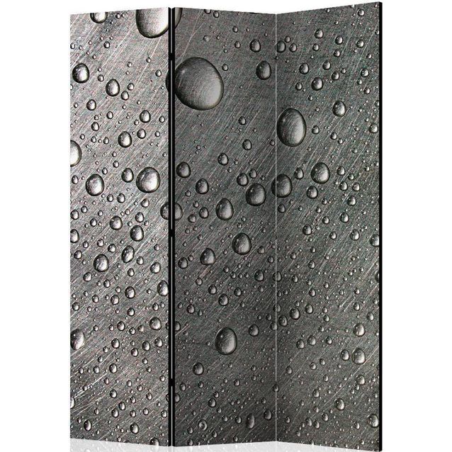 Sermi Artgeist Steel surface with water drops 135x172cm