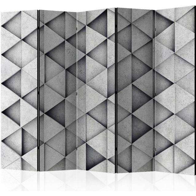 Sermi Artgeist Grey Triangles II 225x172cm