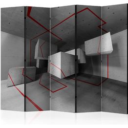 Sermi Artgeist Red trail II 225x172cm