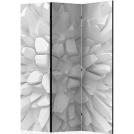 Sermi Artgeist White dahlia 135x172cm