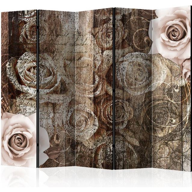 Sermi Artgeist Old Wood & Roses II 225x172cm