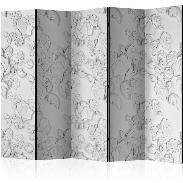 Sermi Artgeist White ornament: roses II 225x172cm