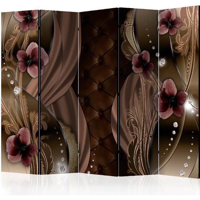 Sermi Artgeist Burgundy pansies II 225x172cm