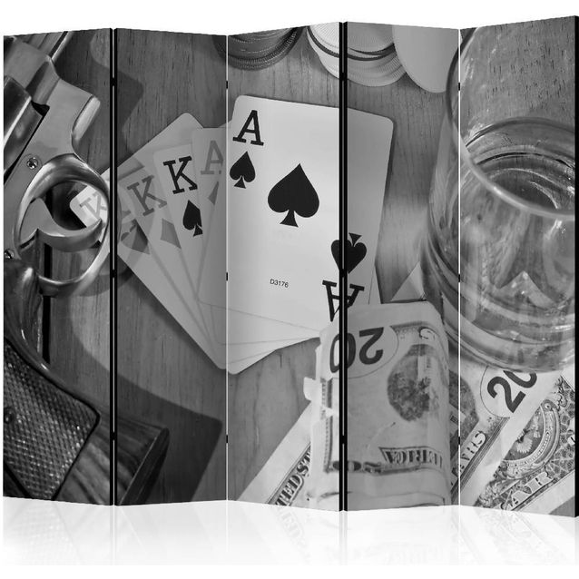 Sermi Artgeist Cards: black and white II 225x172cm