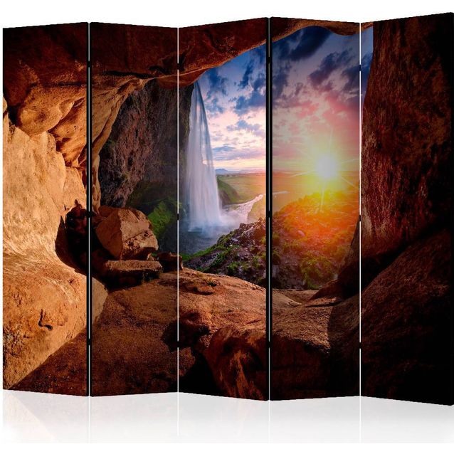 Sermi Artgeist Cave: Seljalandsfoss Waterfall II 225x172cm