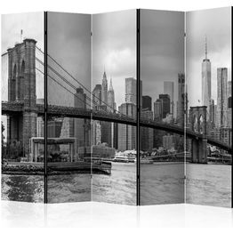 Sermi Artgeist Road to Manhattan - Black and White II 225x172cm