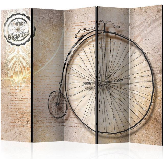 Sermi Artgeist Vintage bicycles - sepia II 225x172cm