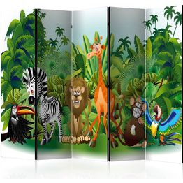 Sermi Artgeist Jungle Animals II 225x172cm