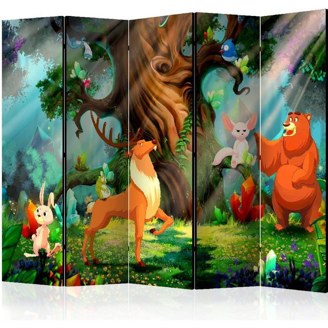 Sermi Artgeist Bear and Friends II 225x172cm