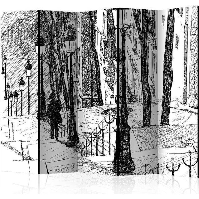 Sermi Artgeist stairs - Montmartre II 225x172cm