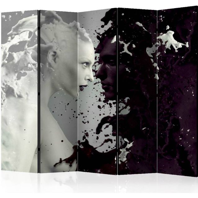 Sermi Artgeist Black and White Faces II 225x172cm