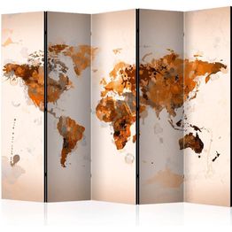 Sermi Artgeist World in brown shades II 225x172cm