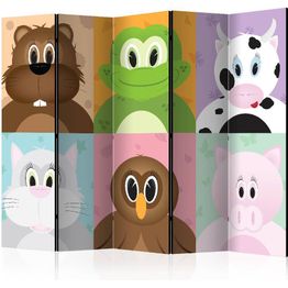 Sermi Artgeist Cheerful animals II 225x172cm