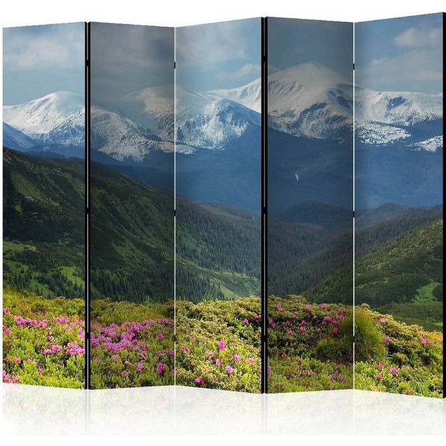 Sermi Artgeist Spring mountain landscape II 225x172cm