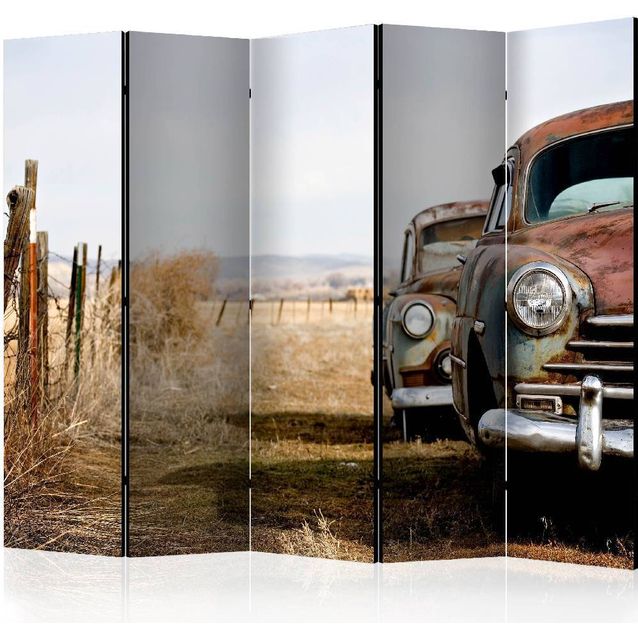 Sermi Artgeist Two old American cars II 225x172cm