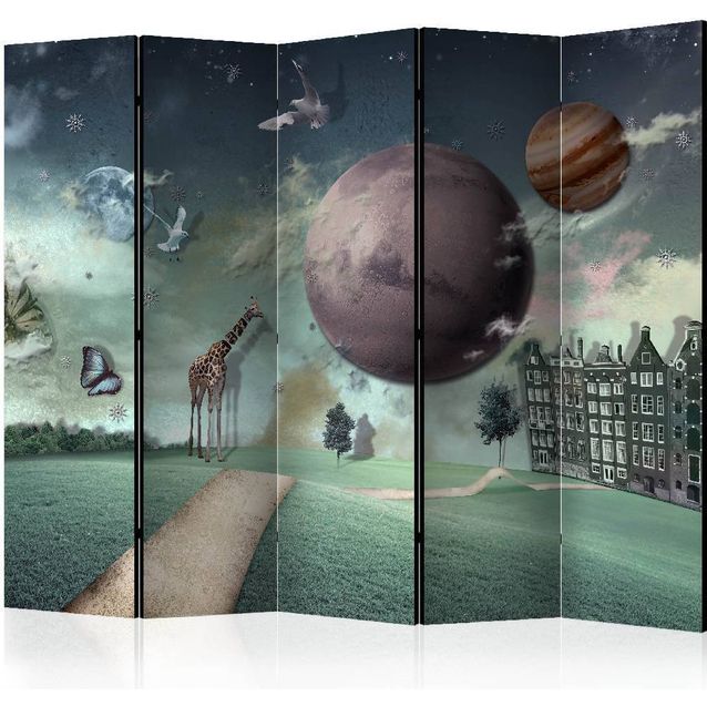 Sermi Artgeist City of the future II 225x172cm