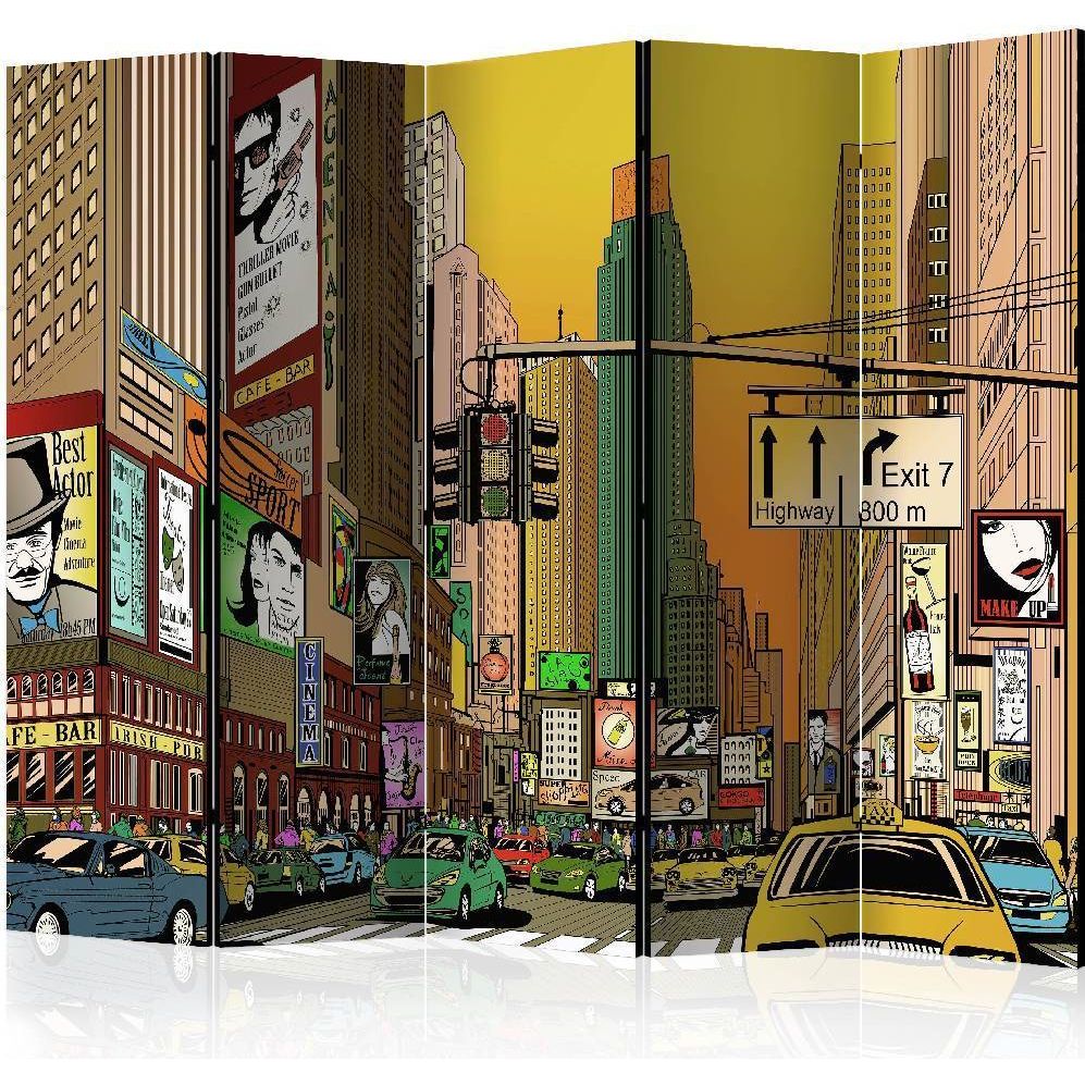 Sermi Artgeist Vibrant city - NY II 225x172cm