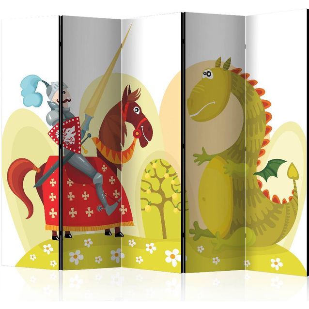 Sermi Artgeist Dragon and knight II 225x172cm