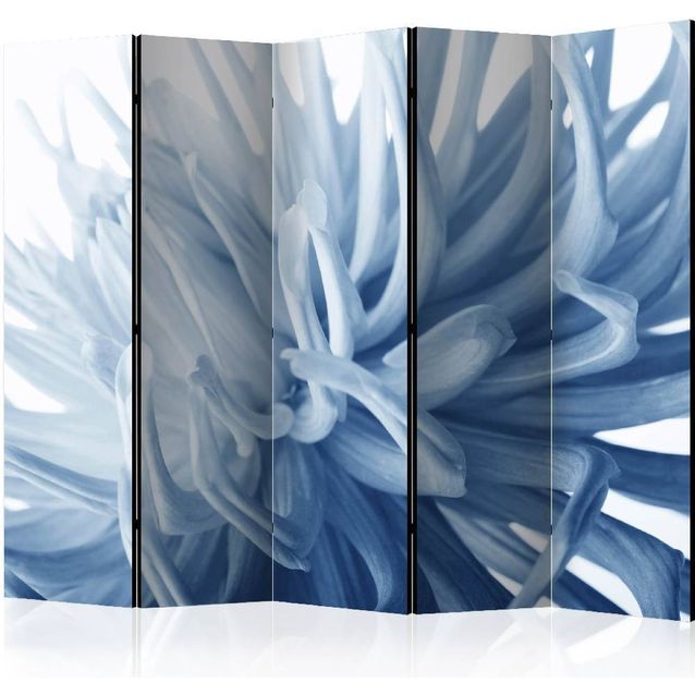 Sermi Artgeist Flower - blue dahlia II 225x172cm