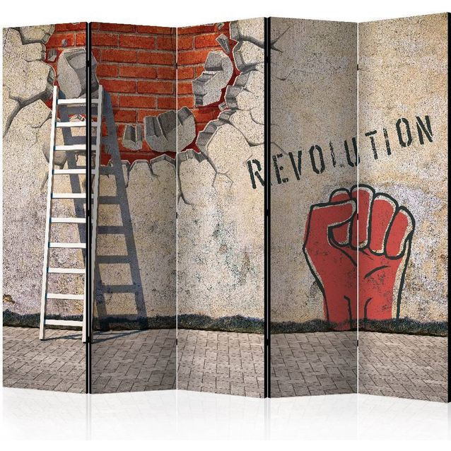 Sermi Artgeist The invisible hand of the revolution II 225x172cm