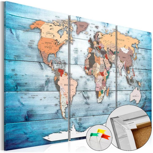 Korkkitaulu Artgeist Sapphire Travels, eri kokoja