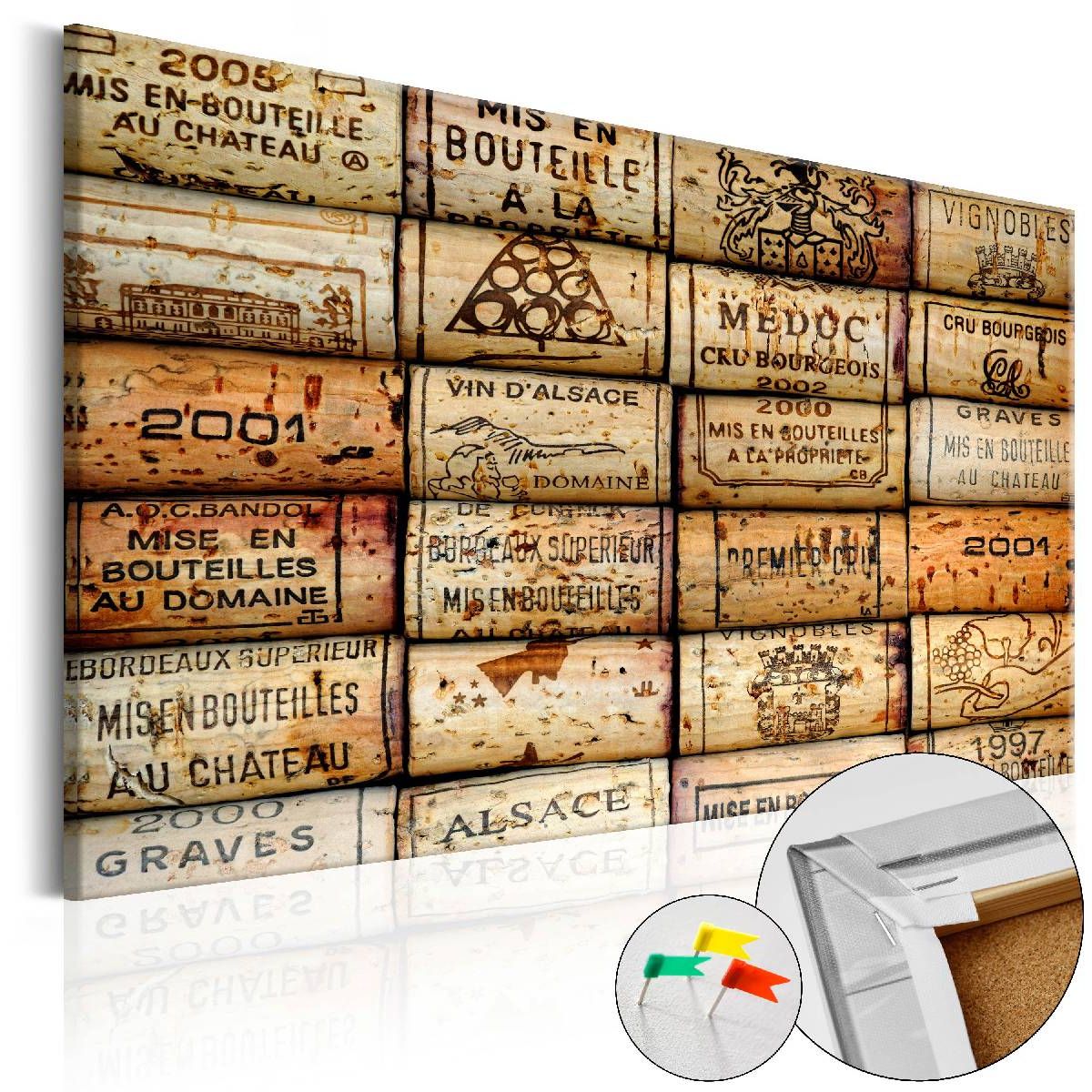 Korkkitaulu Artgeist Vineyard of Memories 40x60