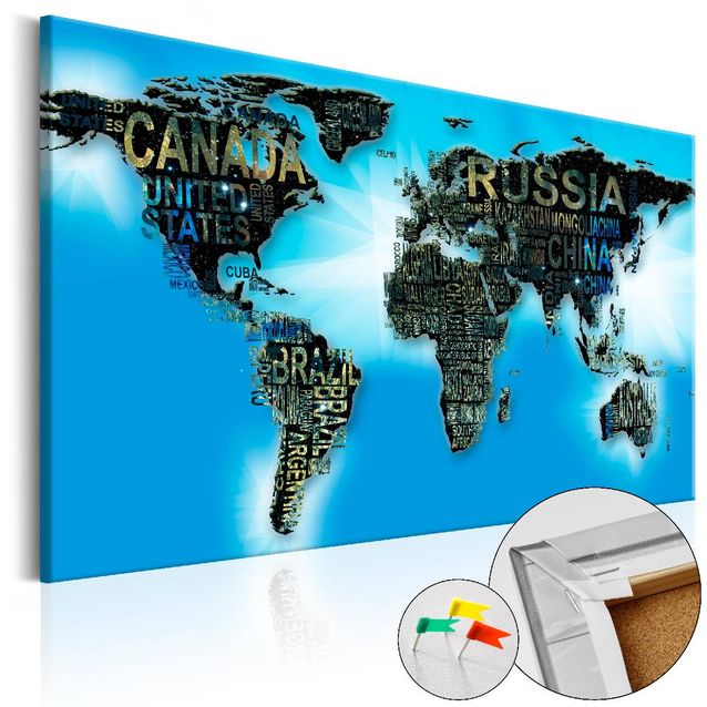 Korkkitaulu Artgeist Blue World eri kokoja