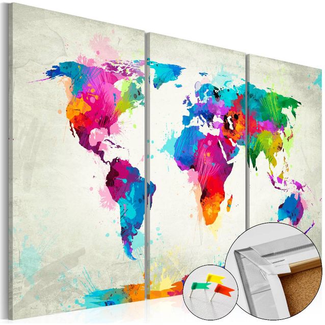 Korkkitaulu Artgeist Colourful Expression eri kokoja