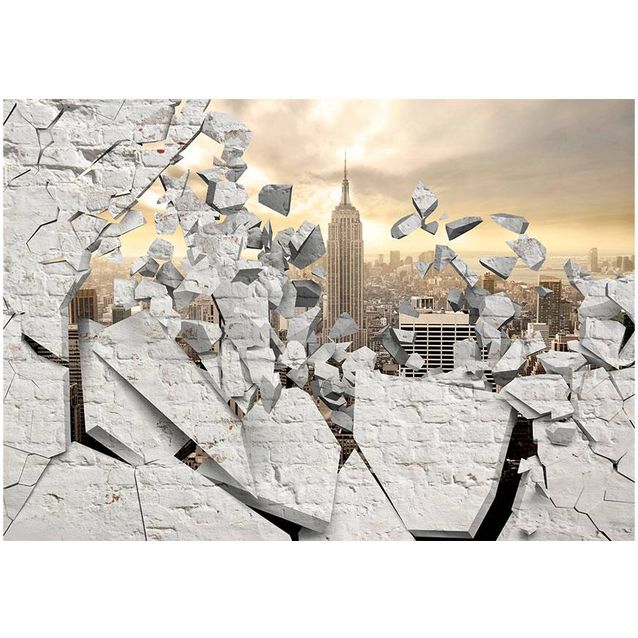 Kuvatapetti Artgeist NY - City behind the Wall eri kokoja