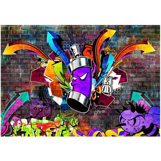 Kuvatapetti Artgeist Graffiti: Colourful attack eri kokoja