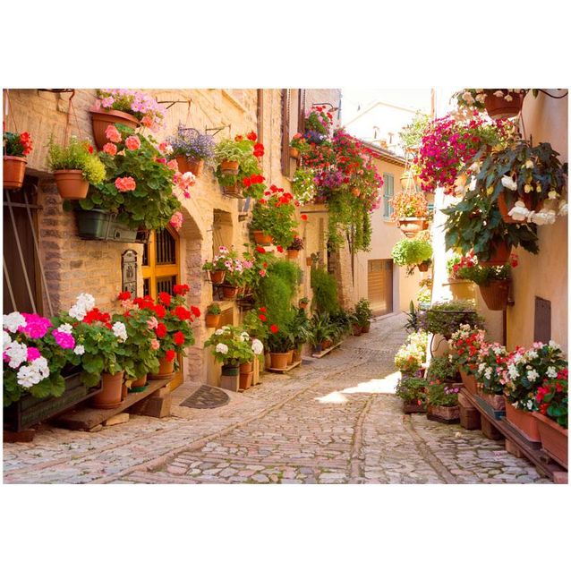 Kuvatapetti Artgeist The Alley in Spello eri kokoja