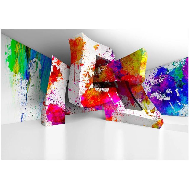 Kuvatapetti Artgeist Three-dimensional Shapes eri kokoja