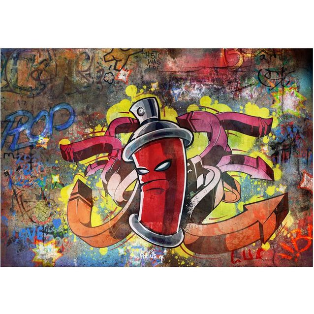 Kuvatapetti Artgeist Graffiti monster eri kokoja