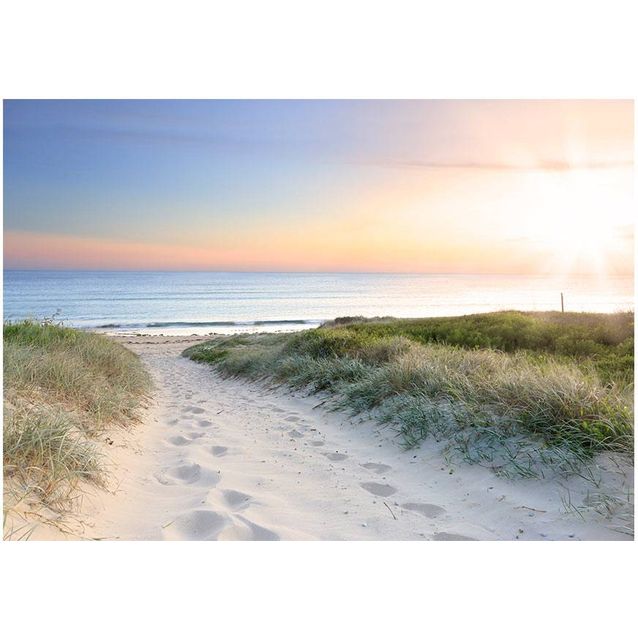 Kuvatapetti Artgeist Morning walk on the beach eri kokoja