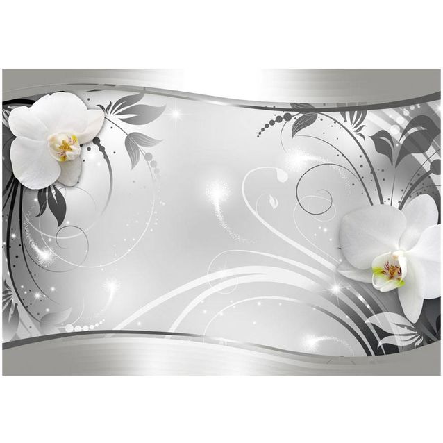 Kuvatapetti Artgeist Silver Abstract eri kokoja