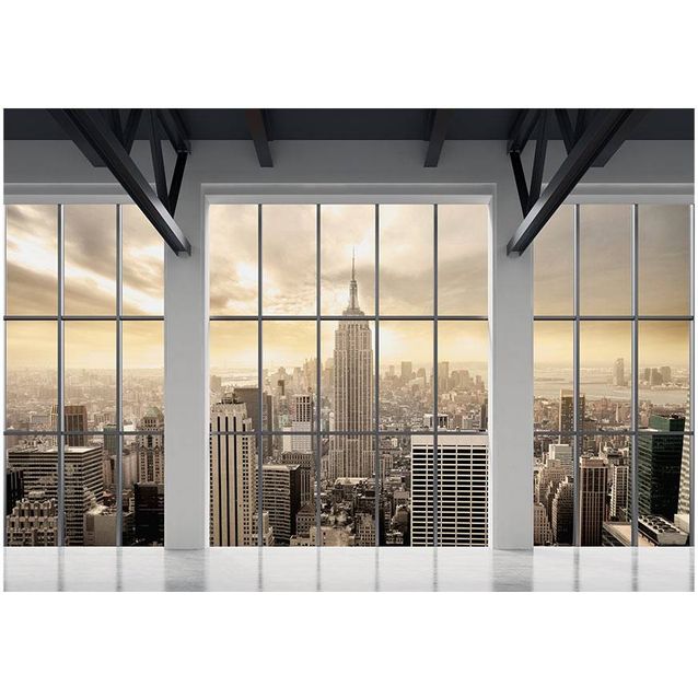 Kuvatapetti Artgeist Clouds over New York City eri kokoja