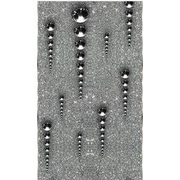 Tapetti Artgeist Graphite icicles, 50x1000cm, pilkullinen