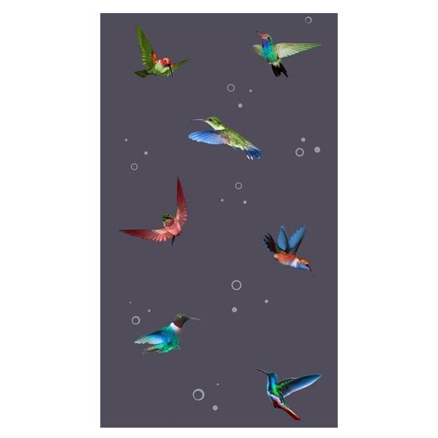 Tapetti Artgeist Flight of hummingbirds 50x1000cm