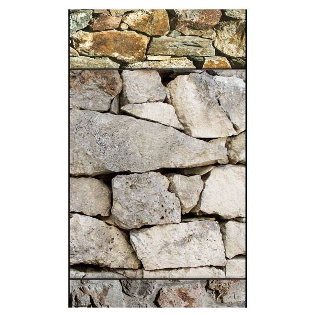Tapetti Artgeist Puzzle with stones 50x1000cm