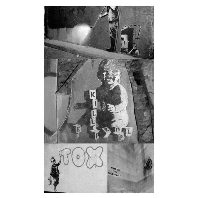 Tapetti Artgeist Grey collage 50x1000cm