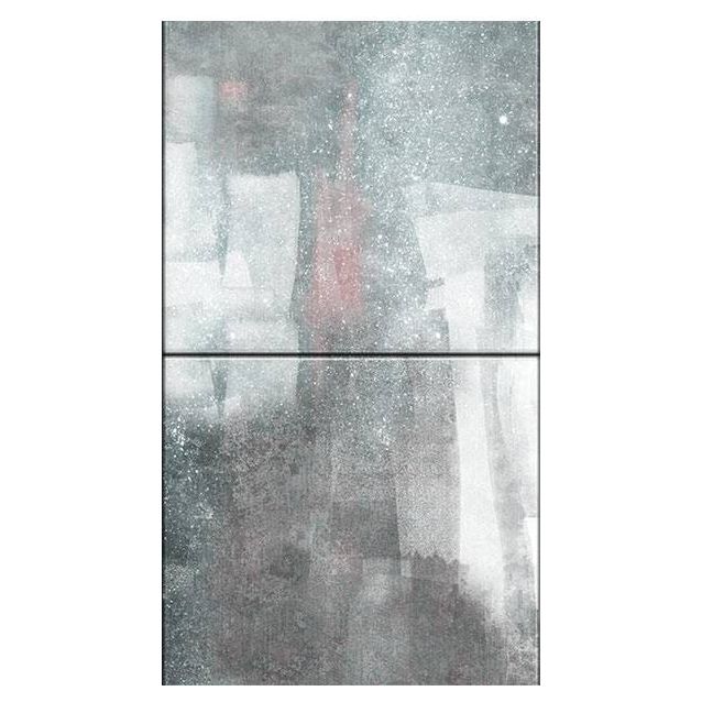 Tapetti Artgeist City shrouded in rain 50x1000cm