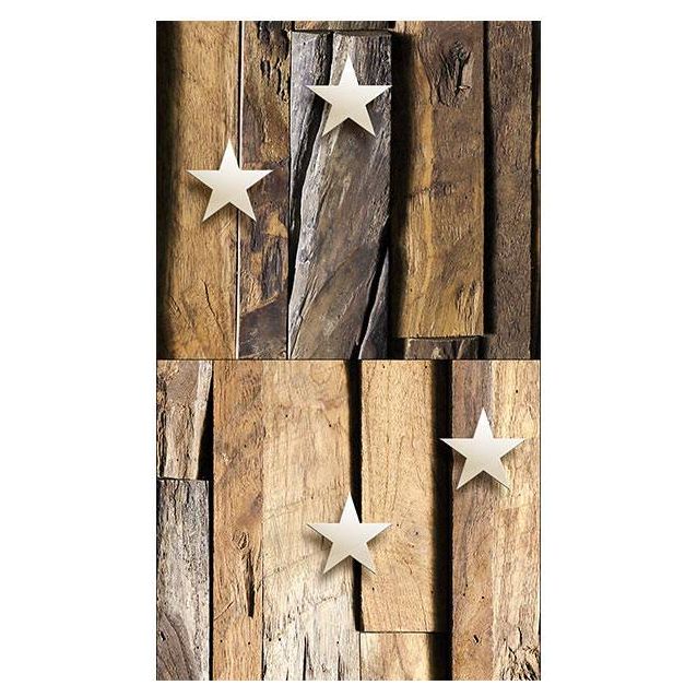Tapetti Artgeist Wooden Constellation 50x1000cm