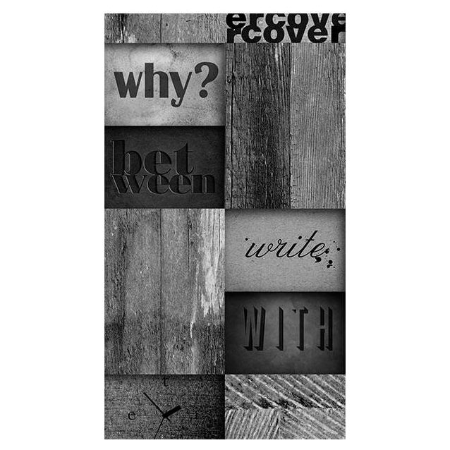 Tapetti Artgeist Mosaic of Words 50x1000cm