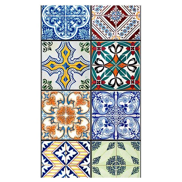 Tapetti Artgeist Colorful Mosaic 50x1000cm