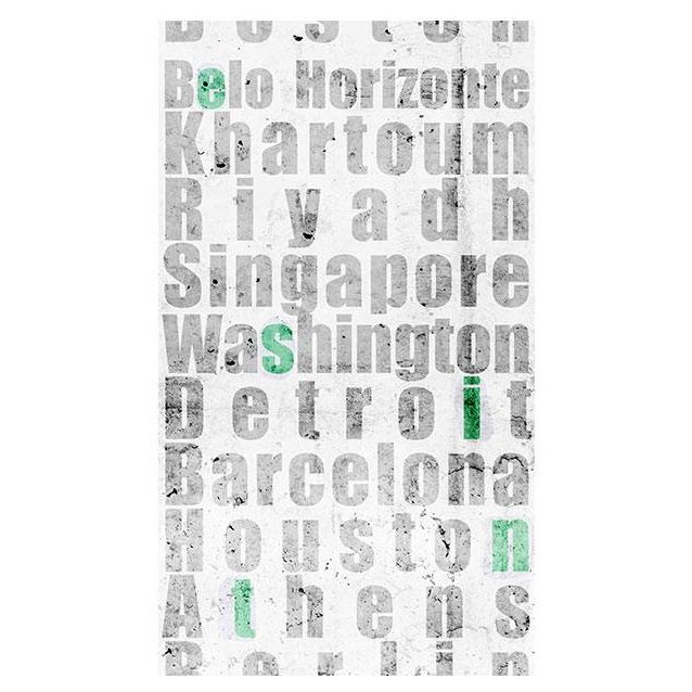 Tapetti Artgeist Ciudades del mundo 50x1000cm