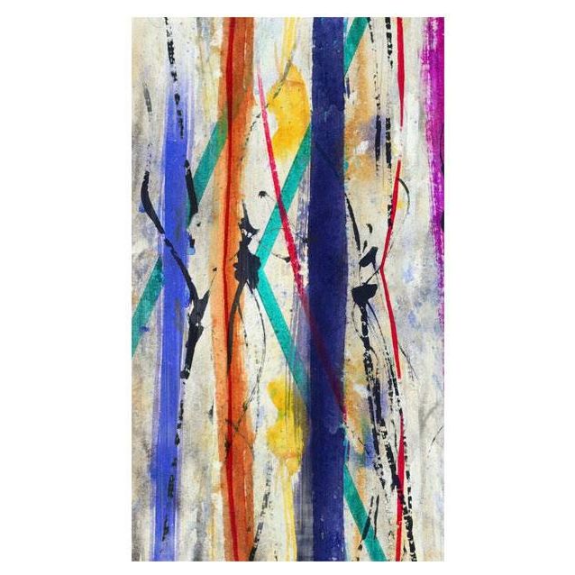 Tapetti Artgeist Colorful Splash 50x1000cm