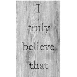 Tapetti Artgeist Marla Gibbs - What We Believe, 50x1000cm, puujäljitelmä, harmaa