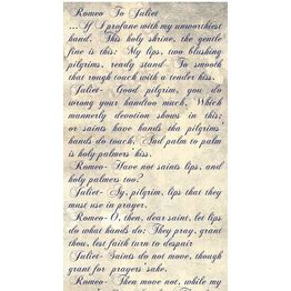 Tapetti Artgeist Verses of Love, 50x1000cm, teksti, beige